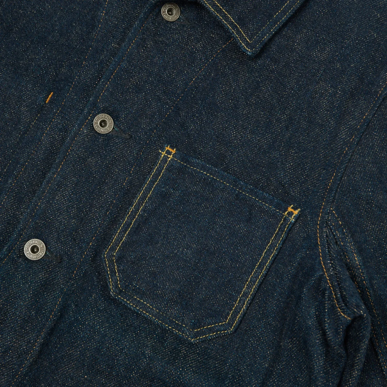 ONI 03101-ZR 20oz Secret Denim Coverall Jacket - Rinsed