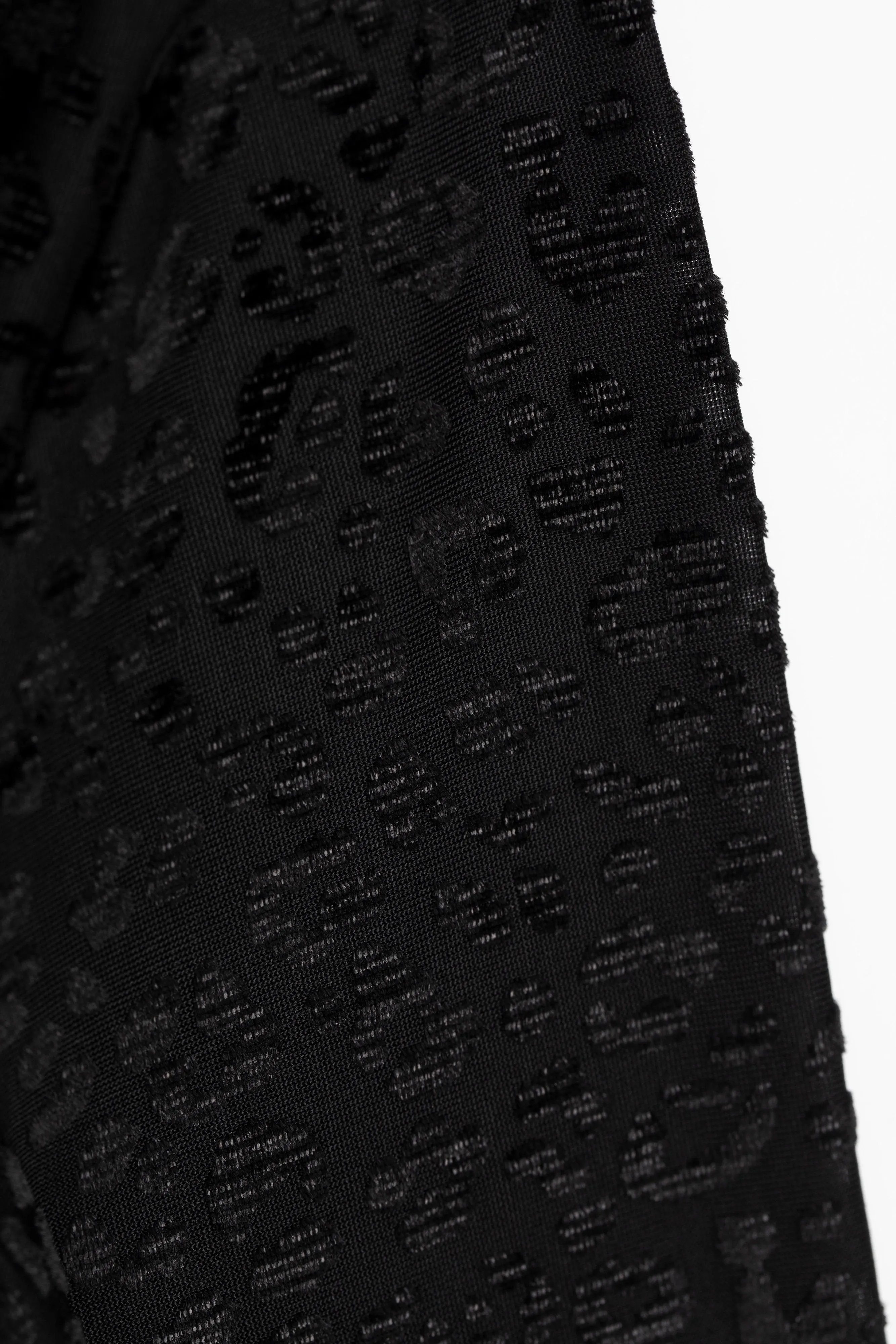 PATTERNED BODY | BLACK001