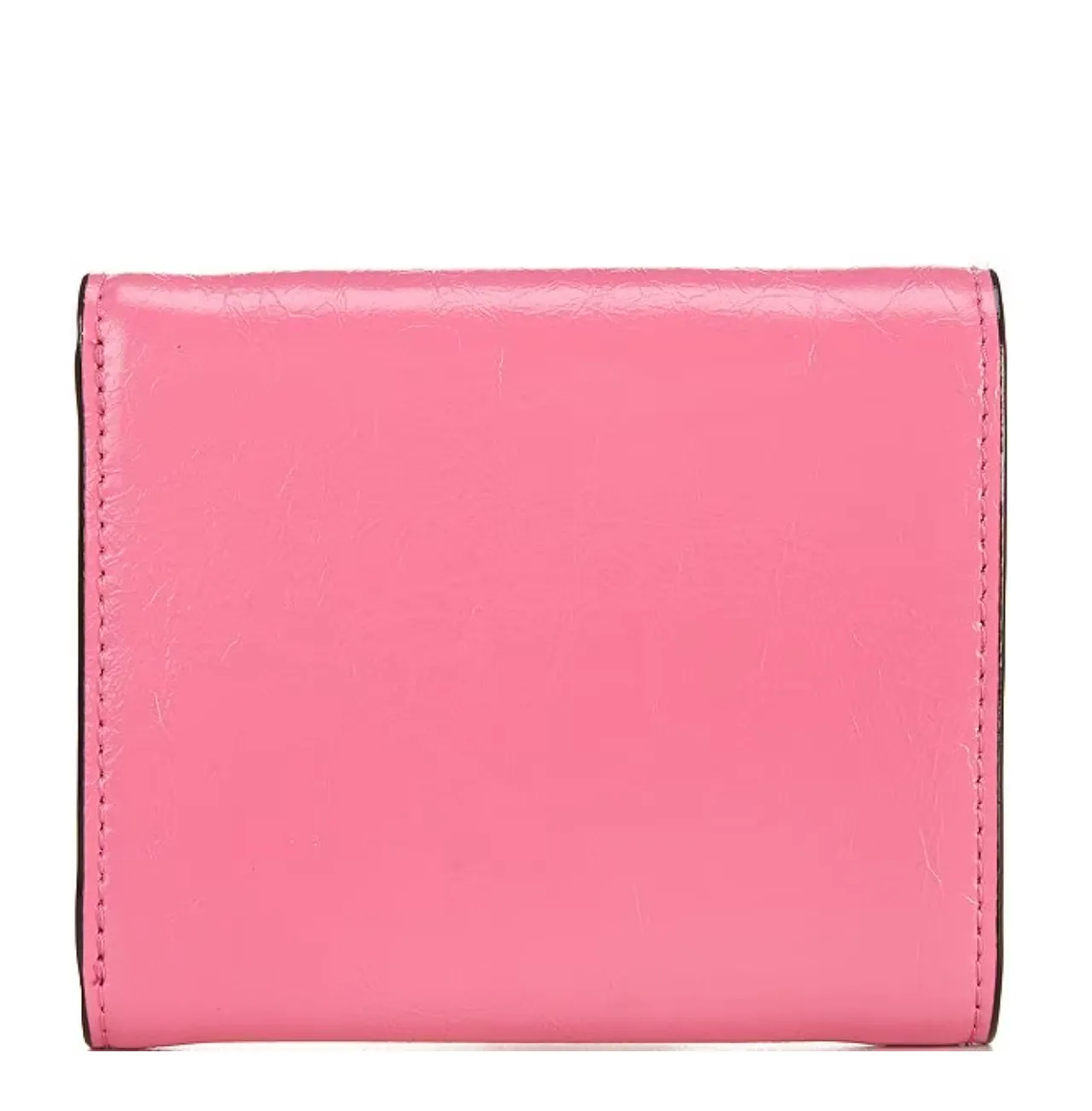 Perfect Wallet Crinkled Leather Leather Pink OS