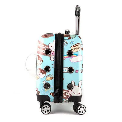 Pet trolley case out portable