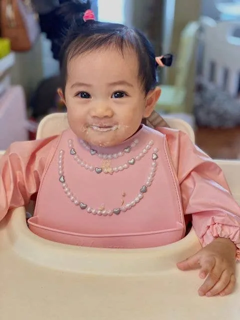 Precious Pearls Kid Cover Bib