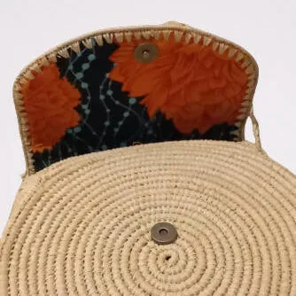 Raphia Crossover Bag