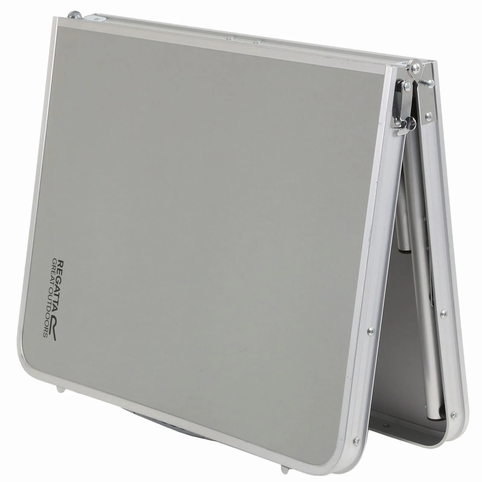 Regatta Cena Camping Compact Bi-Folding Table - Lead Grey