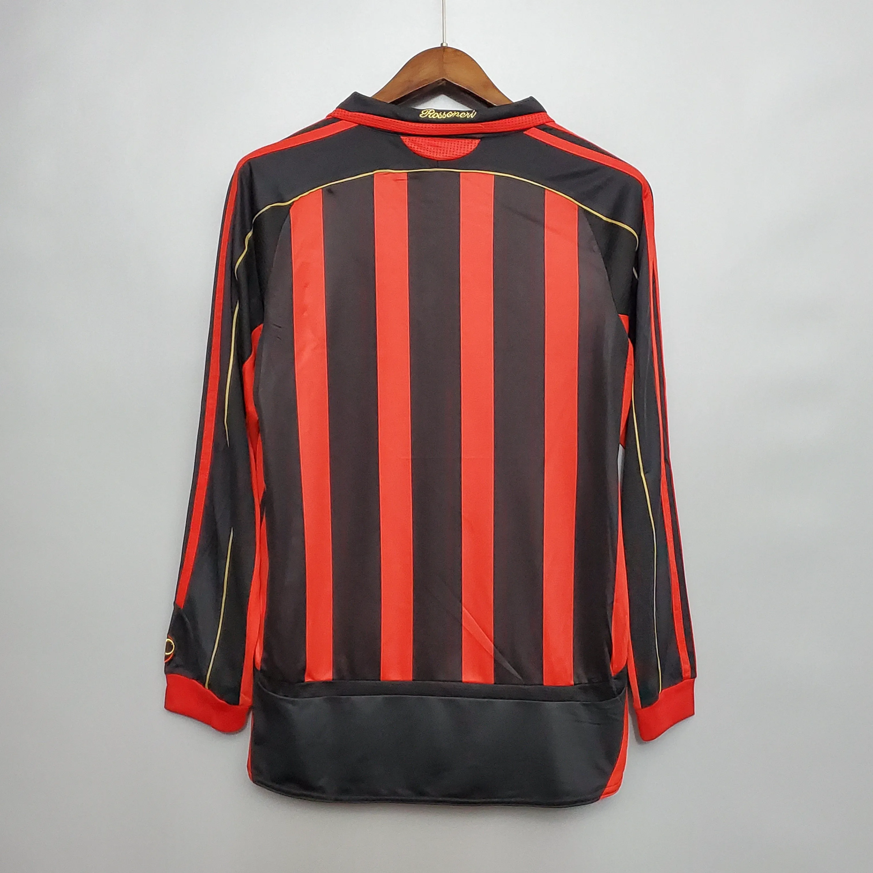 Retro 06/07 AC Milan Long sleeve home S-XXL