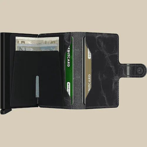 Secrid Miniwallet VINTAGE Grey & Black