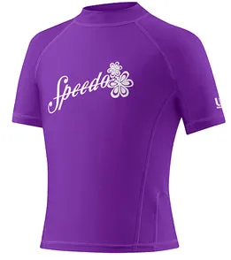 SPEEDO YOUTH UV50 Short Sleeve Rashguard