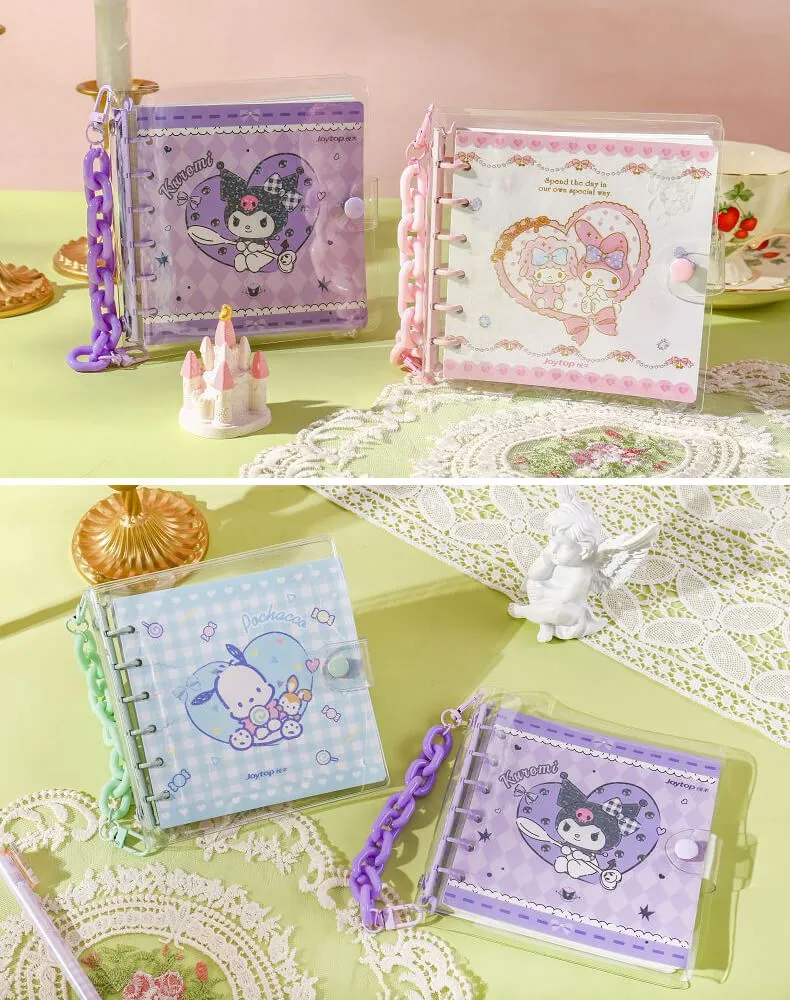 Square Sanrio Graphic Binder Loose Leaf Journal