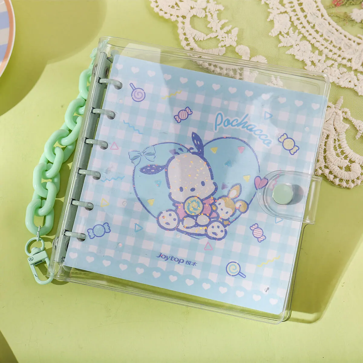 Square Sanrio Graphic Binder Loose Leaf Journal