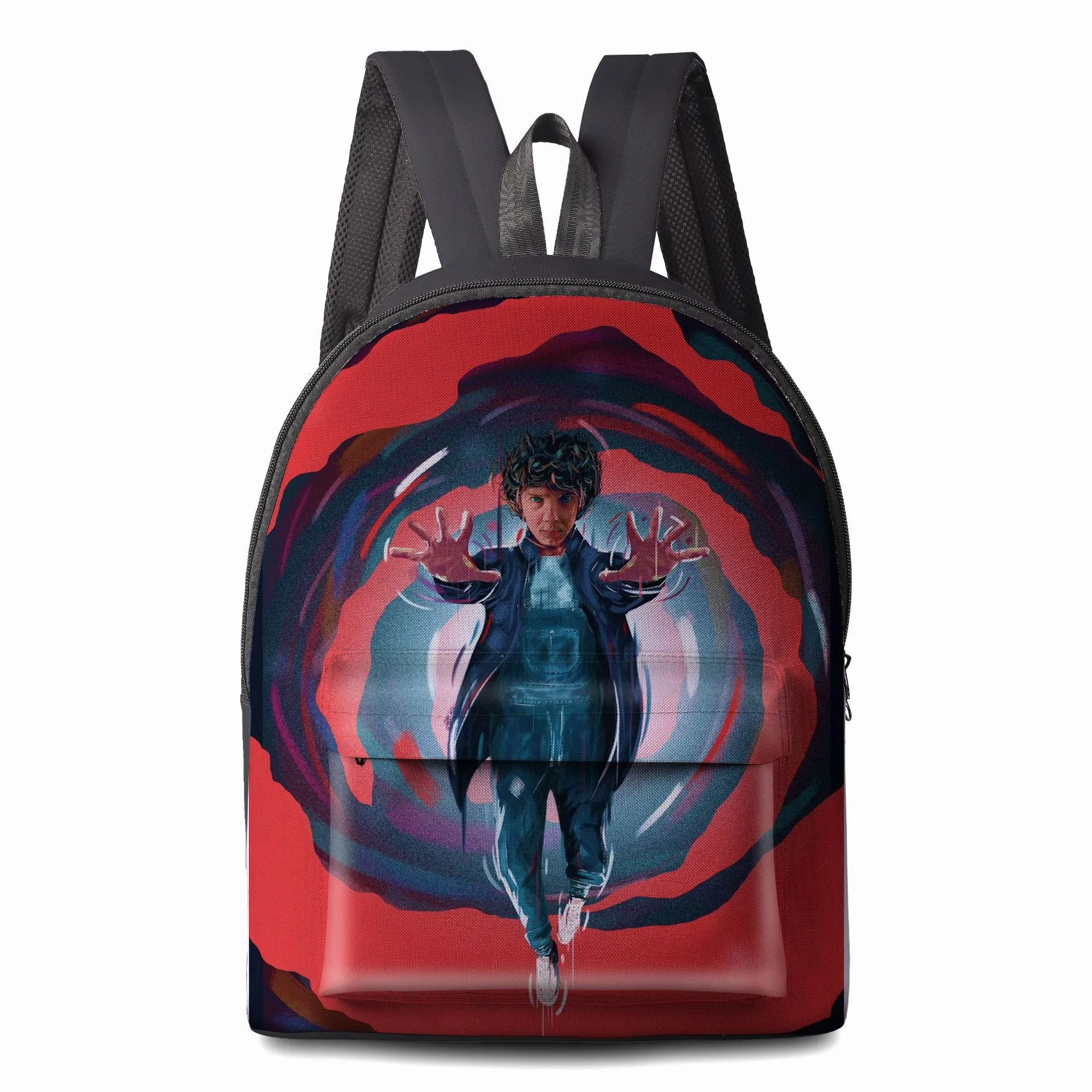 Stranger Things Backpack Student Large Capacity Backpack Portable Printing Children's Male Schoolbag