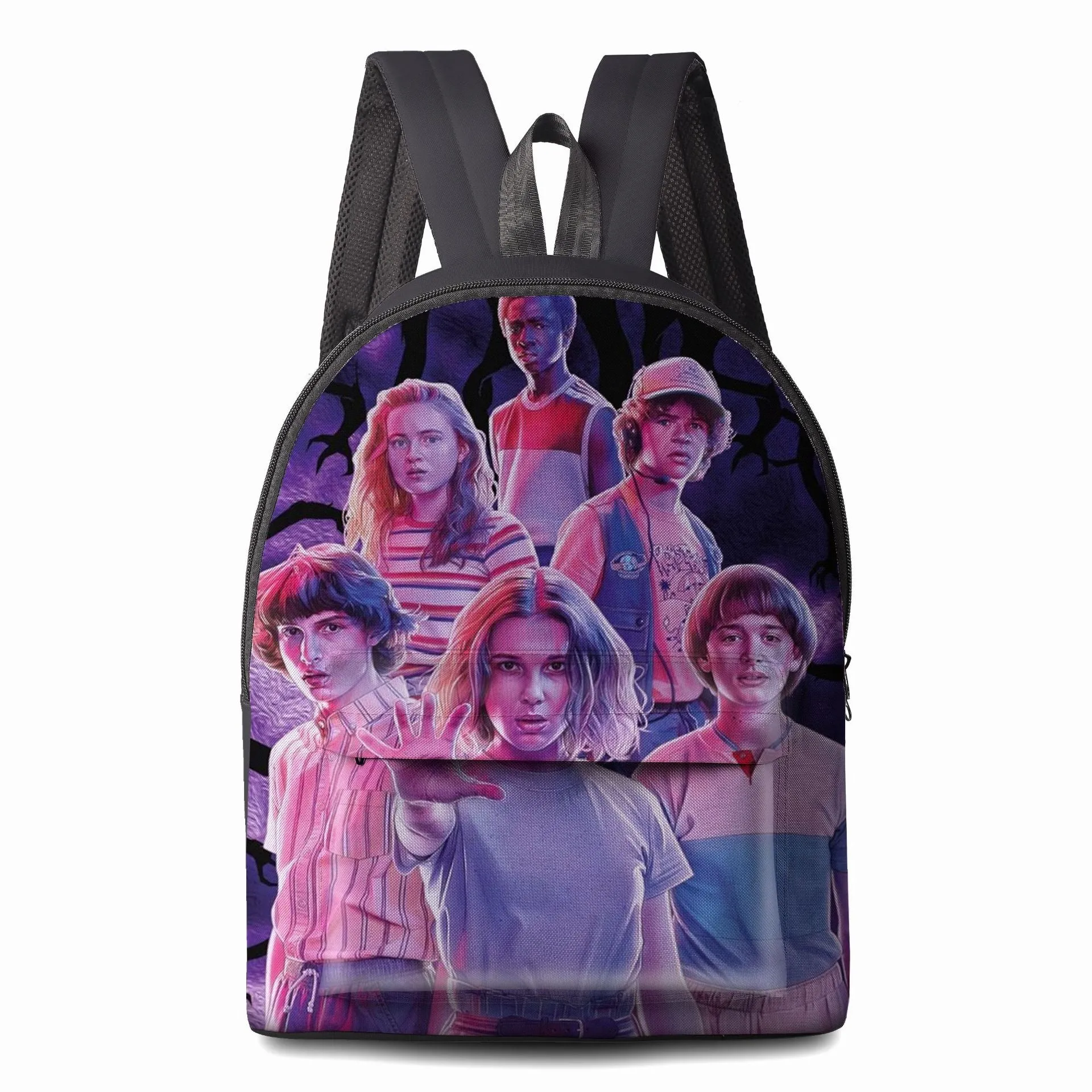 Stranger Things Backpack Student Large Capacity Backpack Portable Printing Children's Male Schoolbag