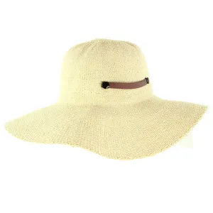 Summer Lovin' Rollable Raffia Sun Hat - Natural