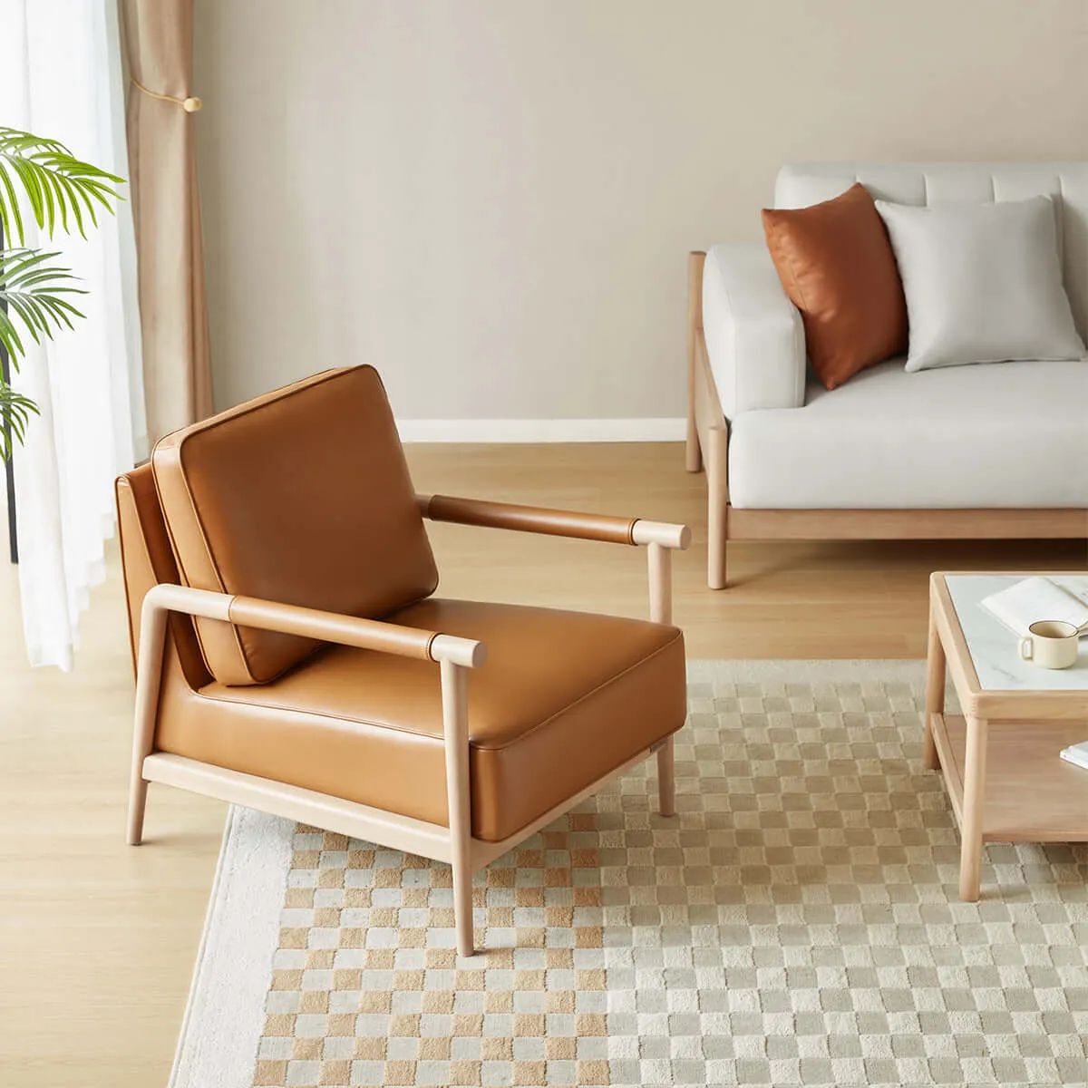 Sunrise Precious Brown Armchair