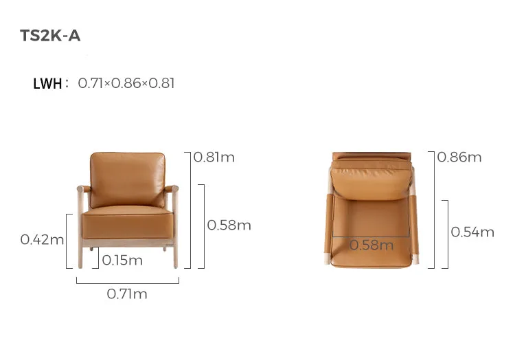 Sunrise Precious Brown Armchair