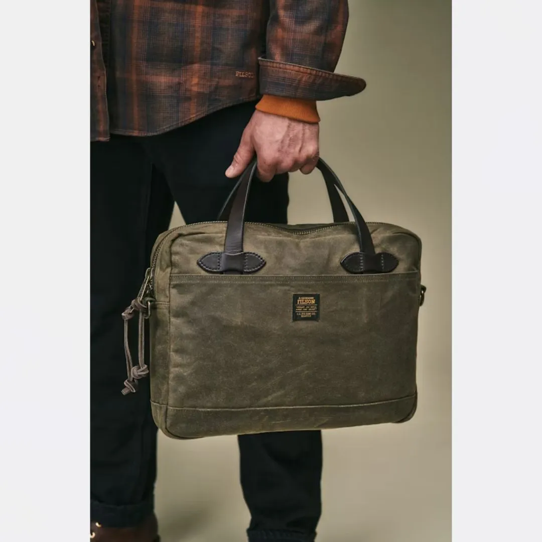 Tin Cloth Compact Briefcase