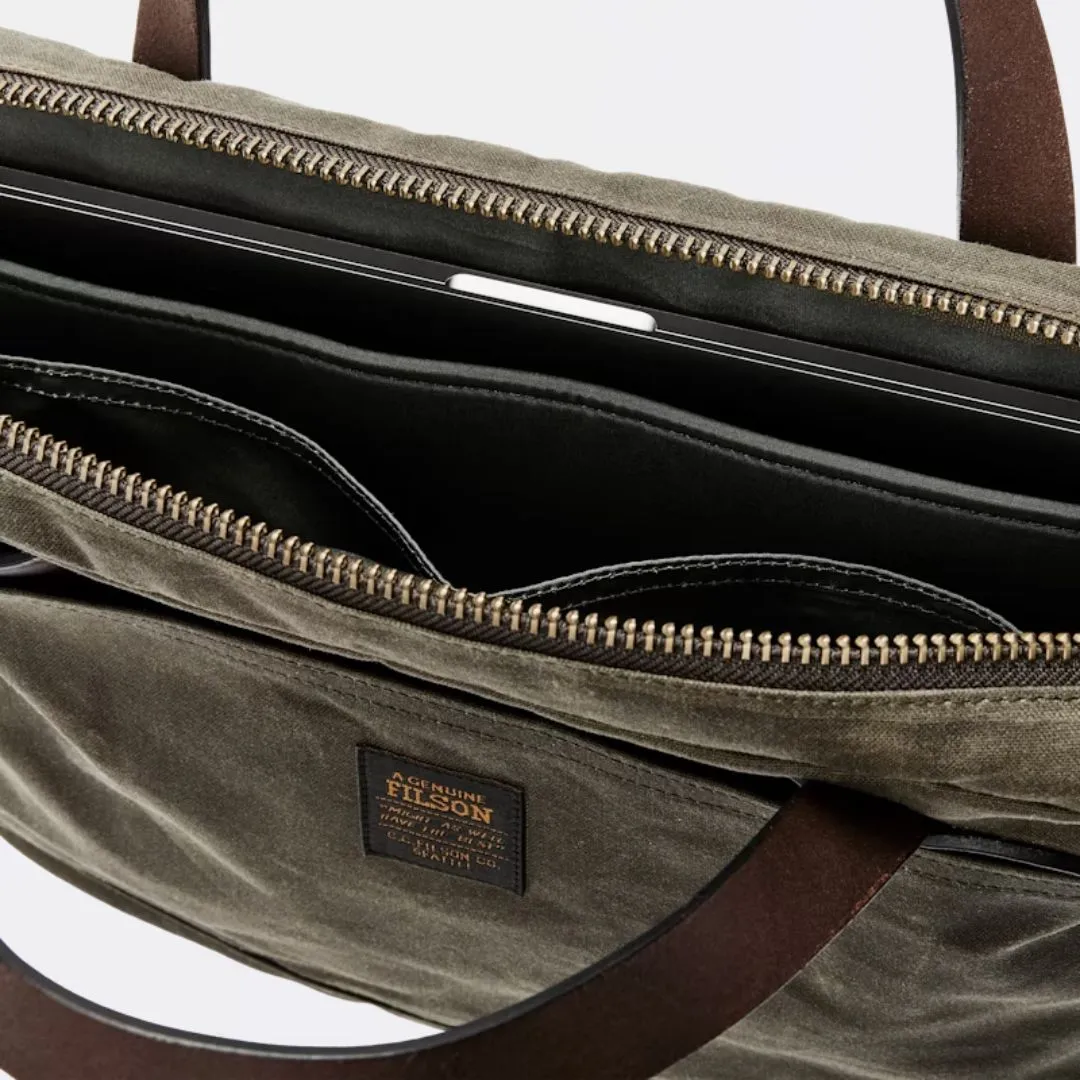 Tin Cloth Compact Briefcase