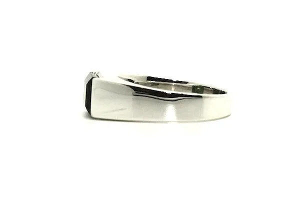 Tourmoline Unisex Flat Ring