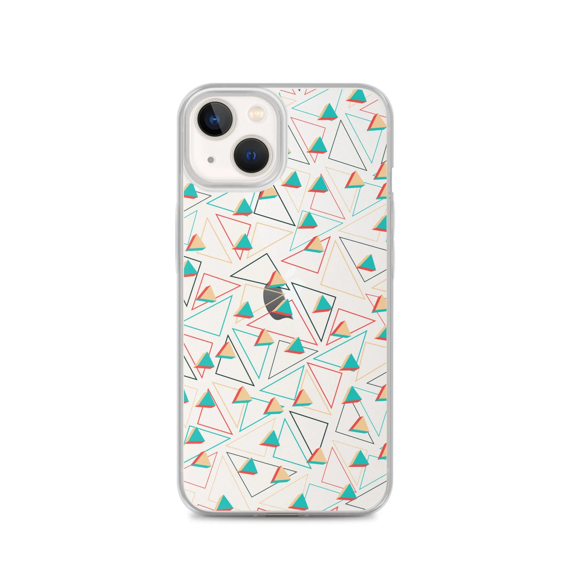 Triangular Candied Clear iPhone Case