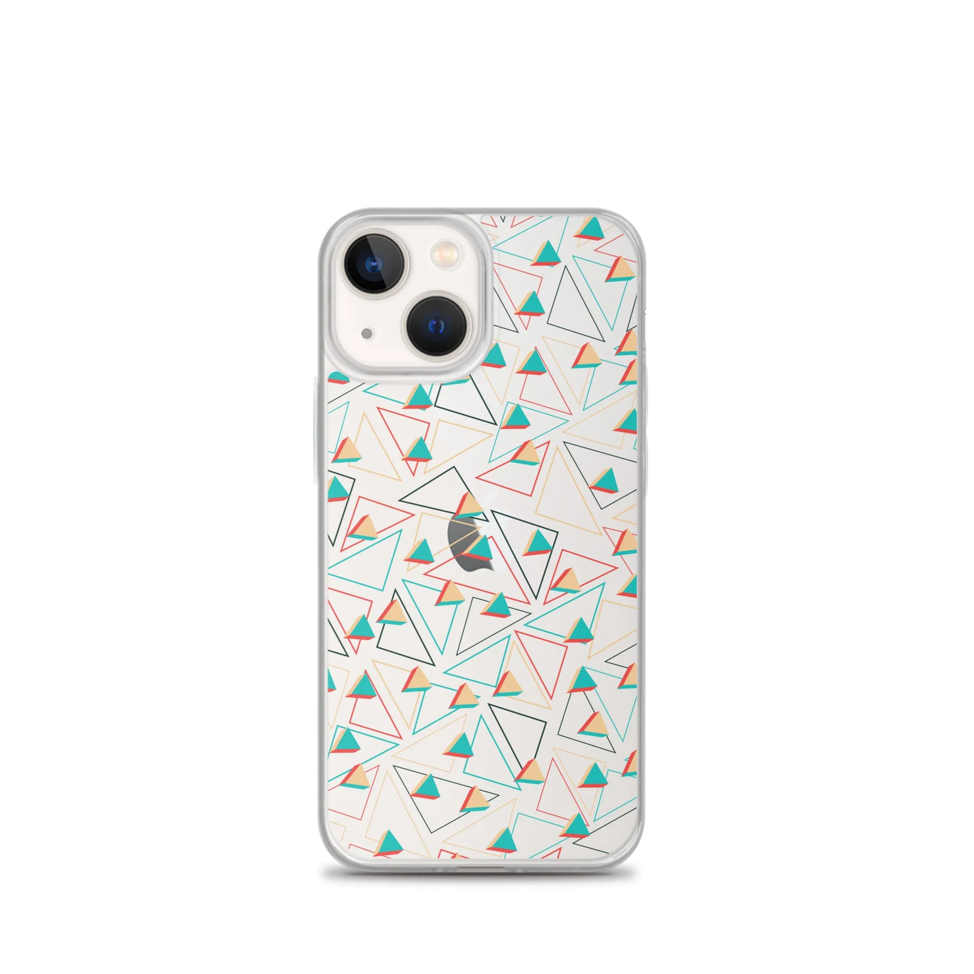 Triangular Candied Clear iPhone Case
