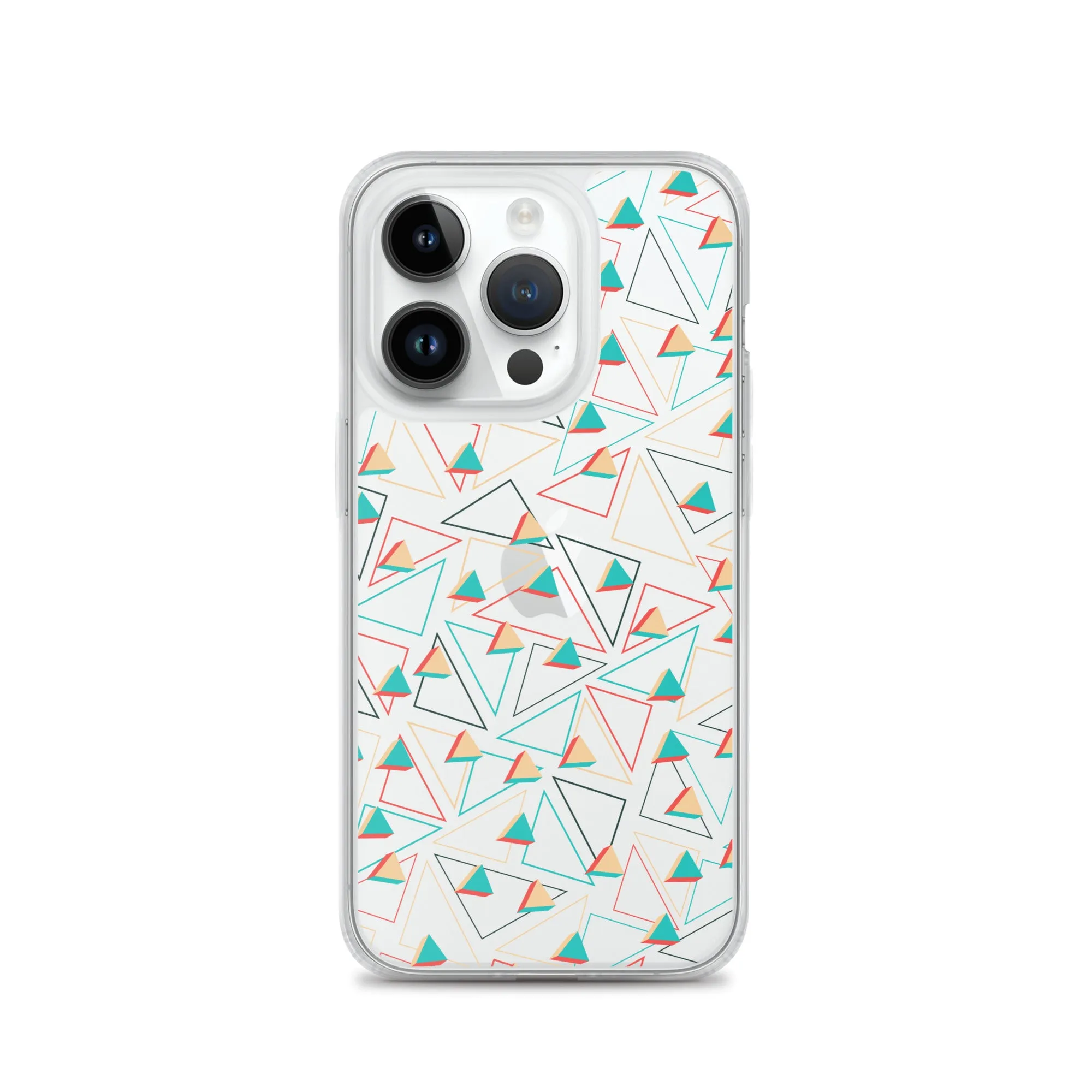 Triangular Candied Clear iPhone Case