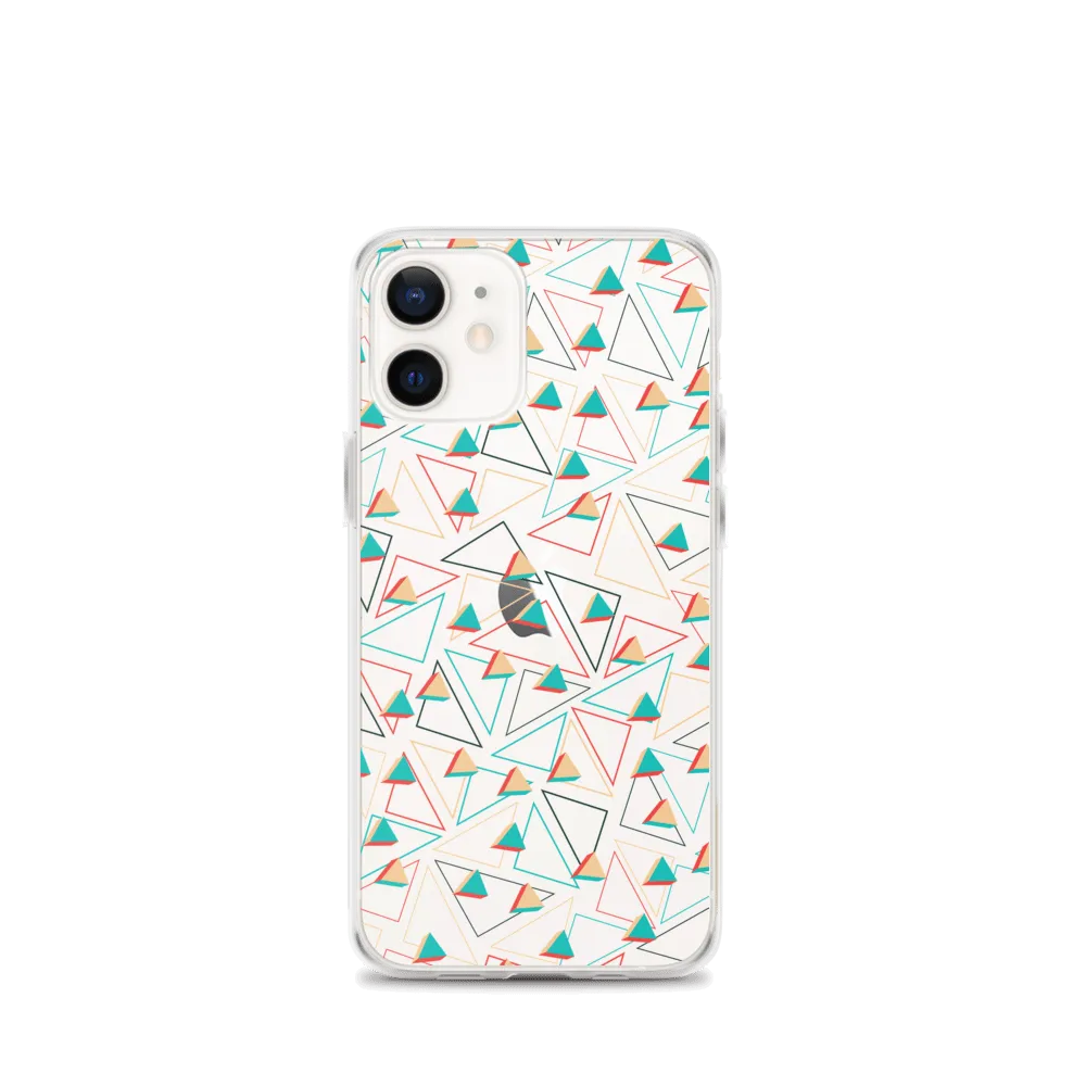 Triangular Candied Clear iPhone Case
