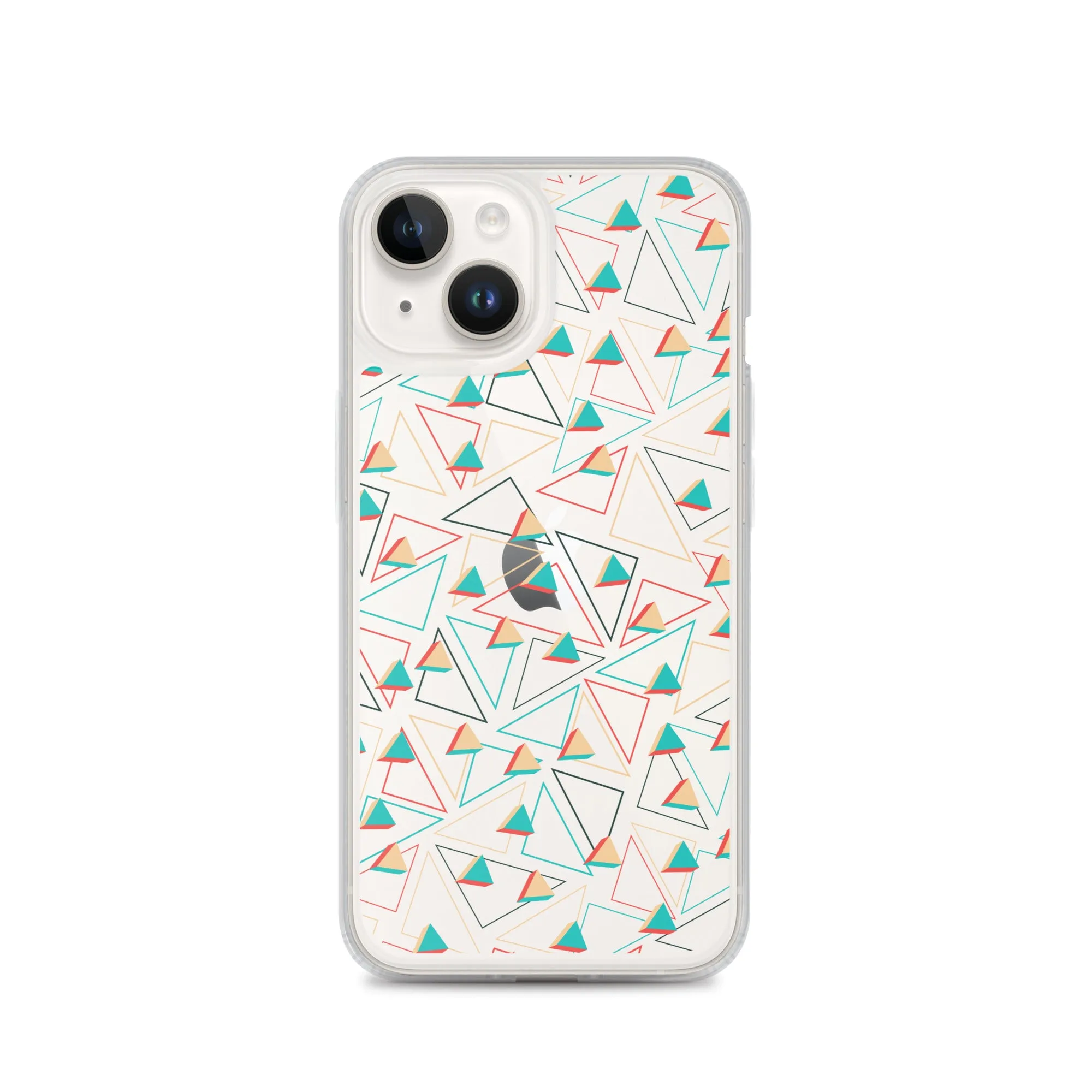 Triangular Candied Clear iPhone Case