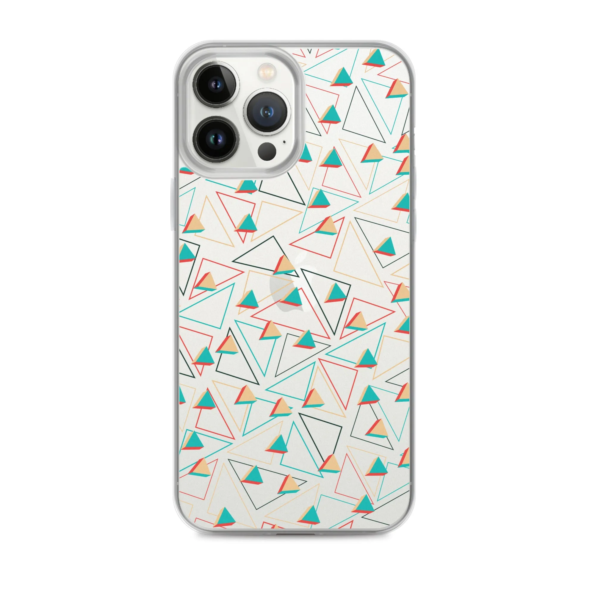 Triangular Candied Clear iPhone Case