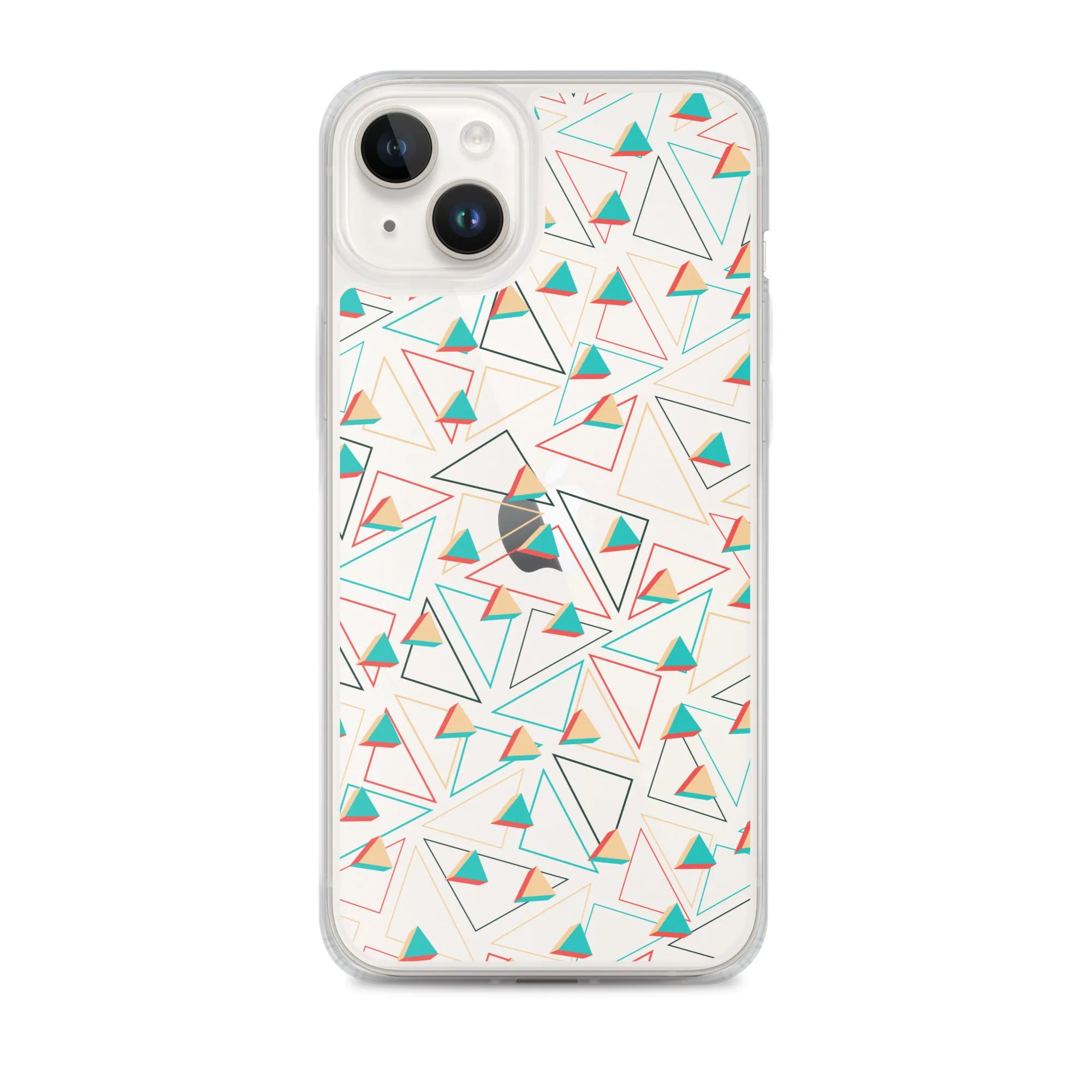 Triangular Candied Clear iPhone Case