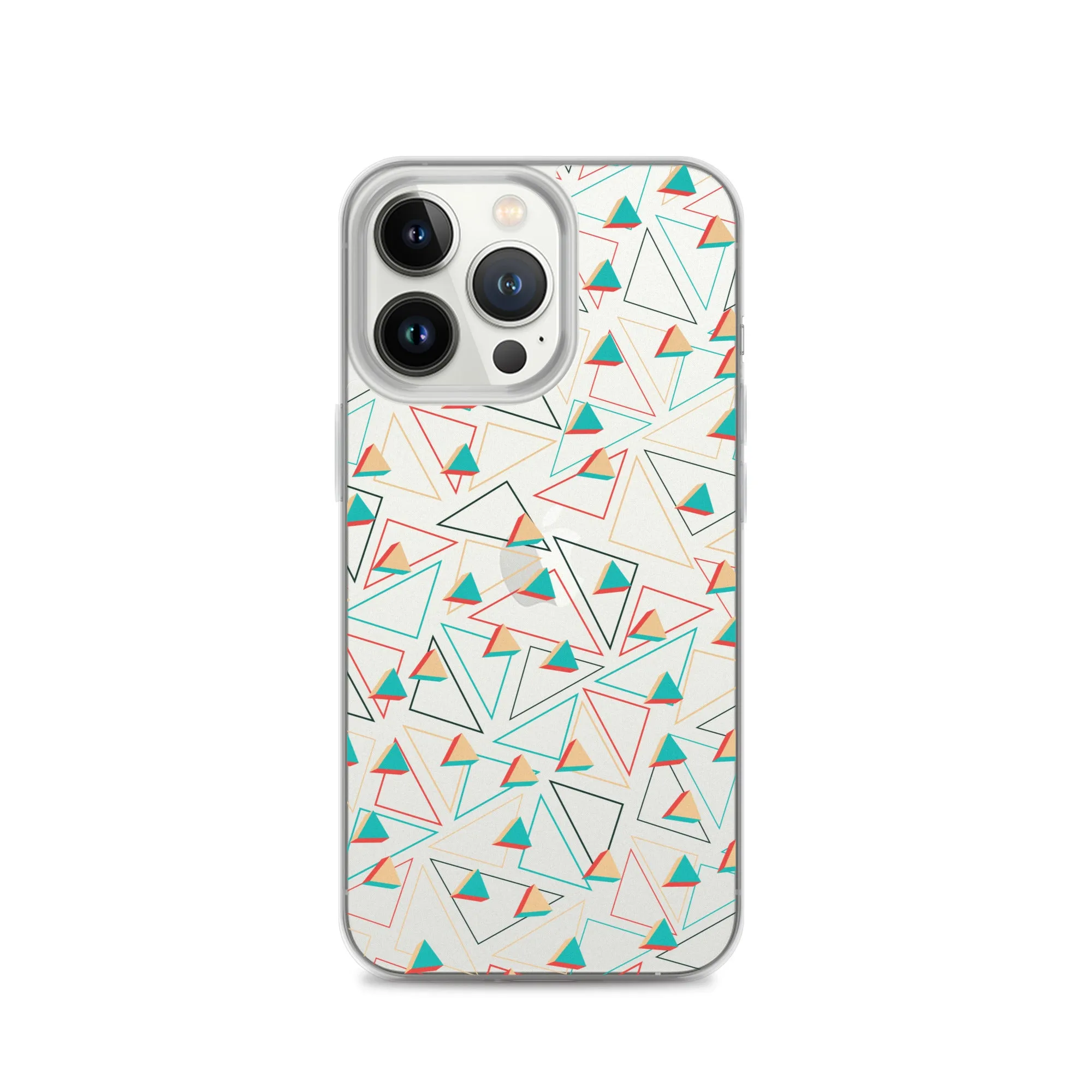 Triangular Candied Clear iPhone Case