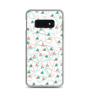 Triangular Candied White Samsung Case
