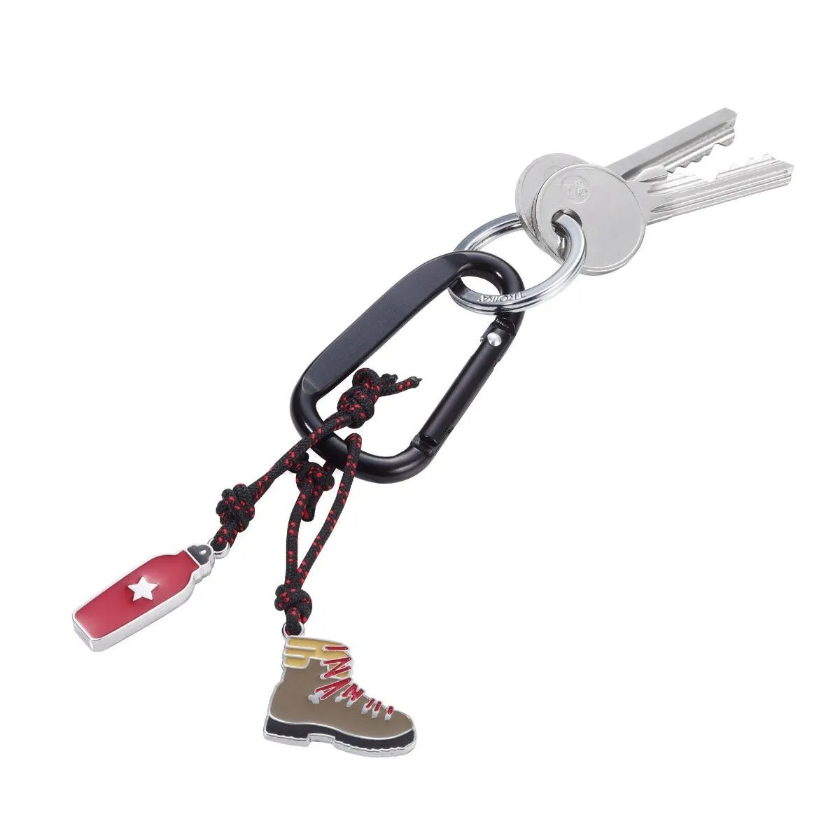 Troika Wanderfreund with Hiking Charms and Carabiner Clip