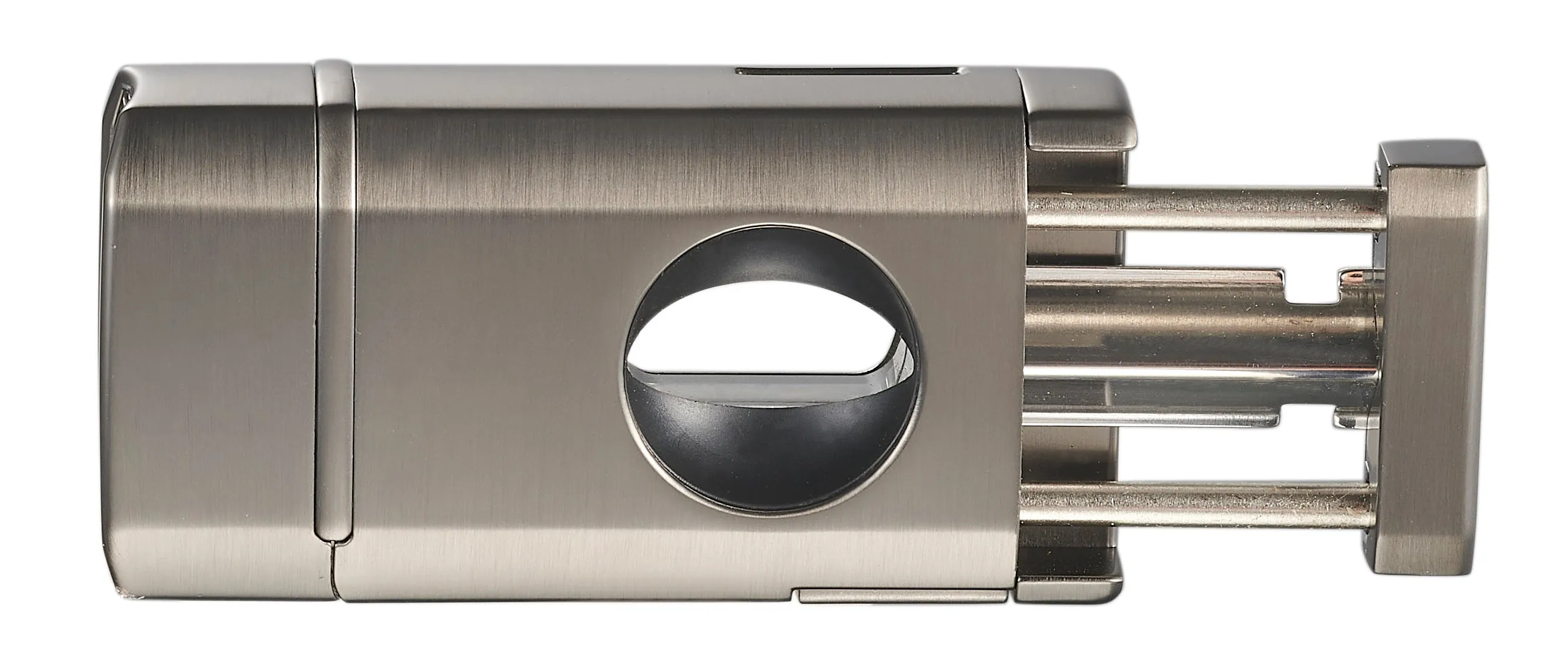 Visol Diablo Triple Torch Flame Lighter w/ Spring V Cutter - Gunmetal