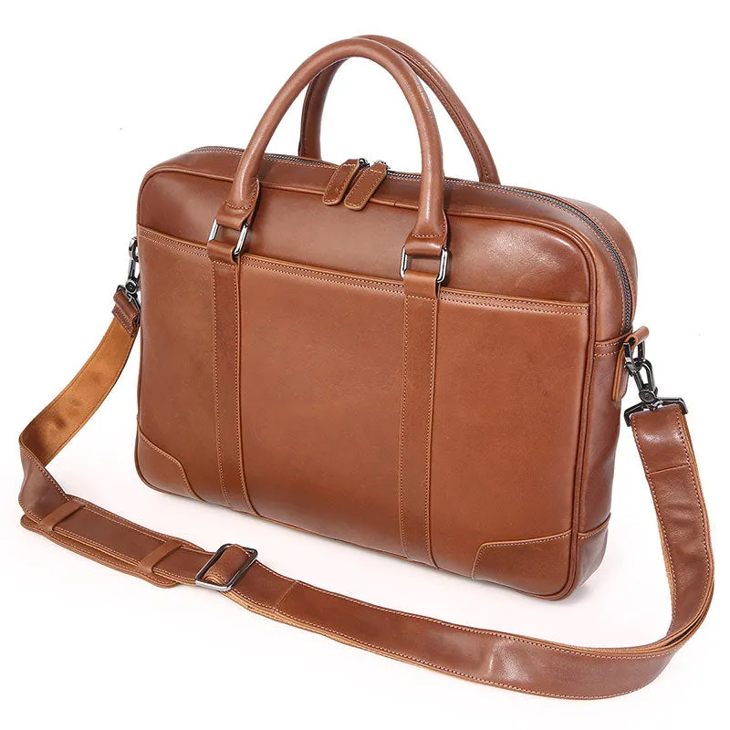 YAAGLE Genuine Leather Computer Messenger Handbag Briefcase YG7349
